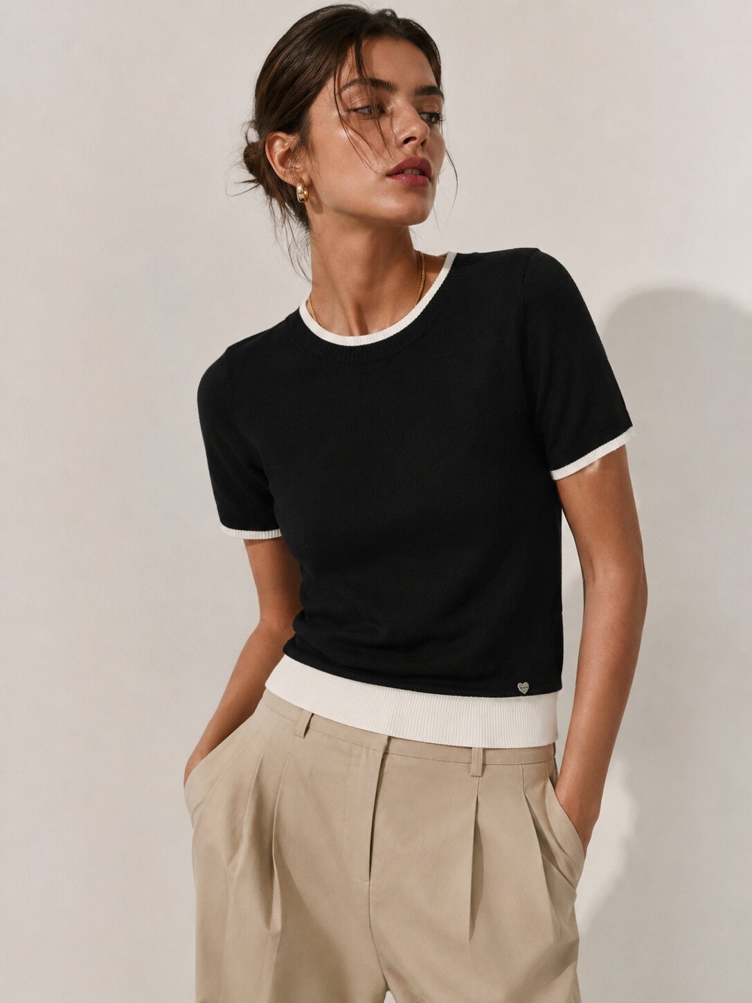 Maglia Minimal Contrast  – Contemporary Essentials art 7097