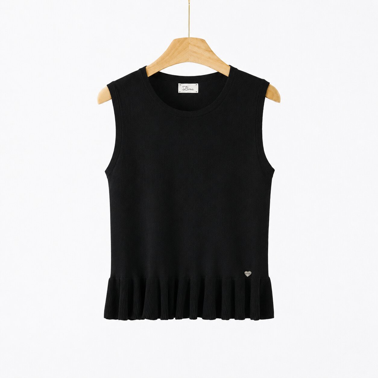 Maglia Donna Knit con Volant ART 7087